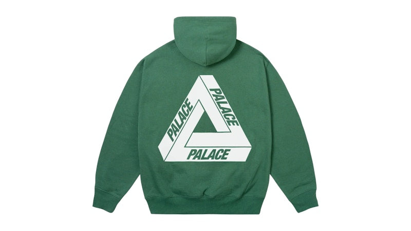 Palace Tri-Ferg Hood Racey Green