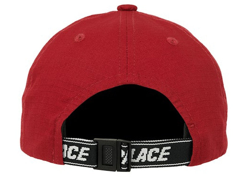 Palace Tri-Ferg Patch 6-Panel Dark Red