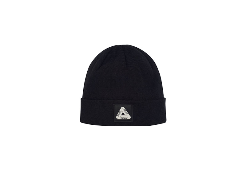 Palace Tri Ferg Patch Beanie Black