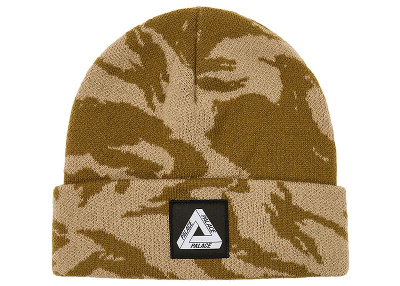 Palace Tri-Ferg Patch Beanie Desert DPM Camo