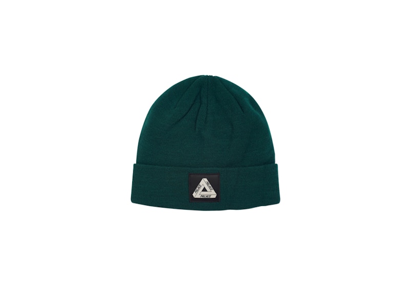 Palace Tri Ferg Patch Beanie Green
