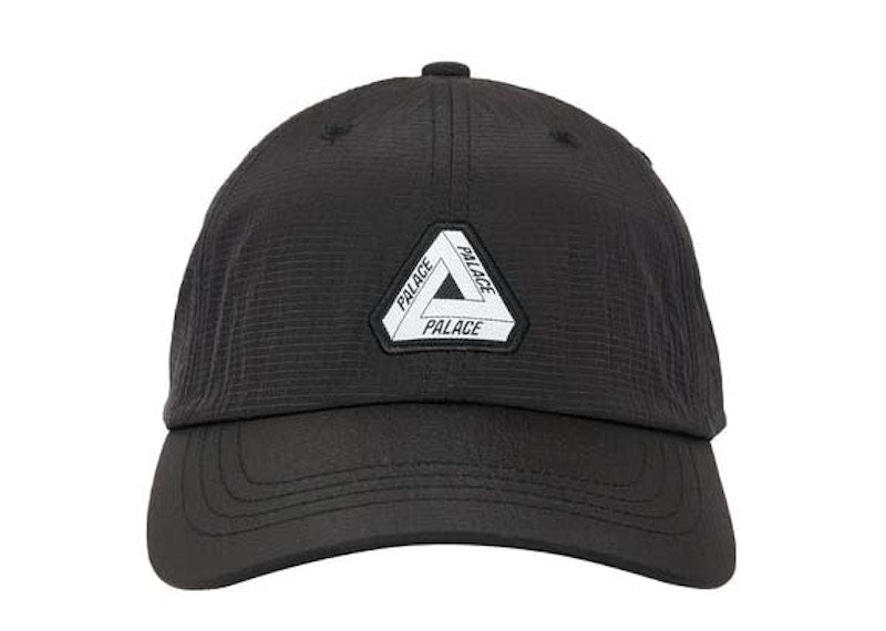 Palace Tri-Ferg Patch Shell 6-Panel (SS22) Black