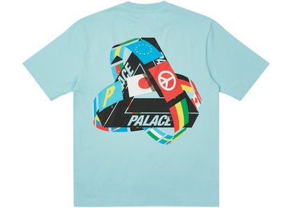Palace Tri-Flag T-shirt Blue