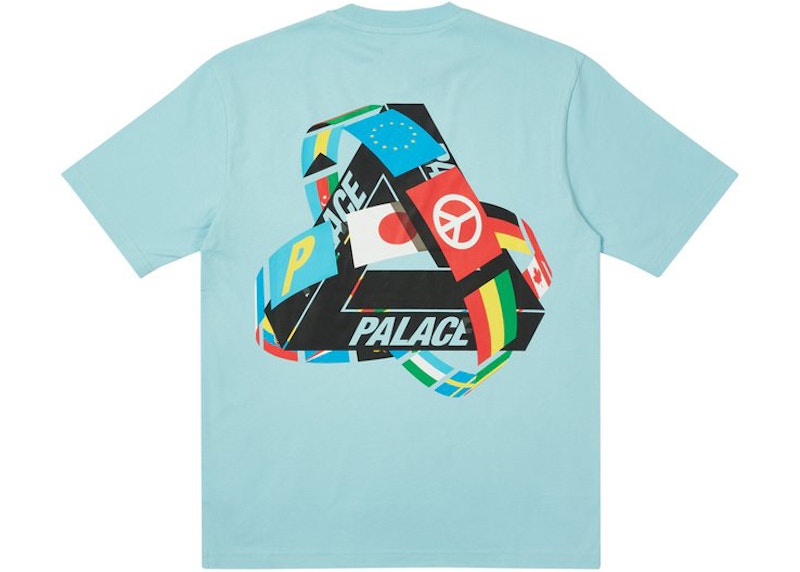 Palace Tri-Flag T-shirt Blue