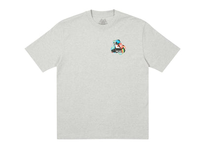 Palace Tri-Flag T-shirt Grey Marl