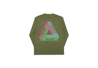 Palace Tri-Flect Longsleeve Army Green