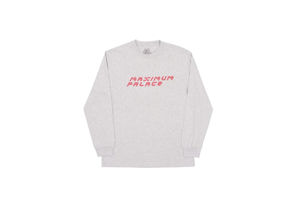 Palace Tri-Flect Longsleeve Grey Marl