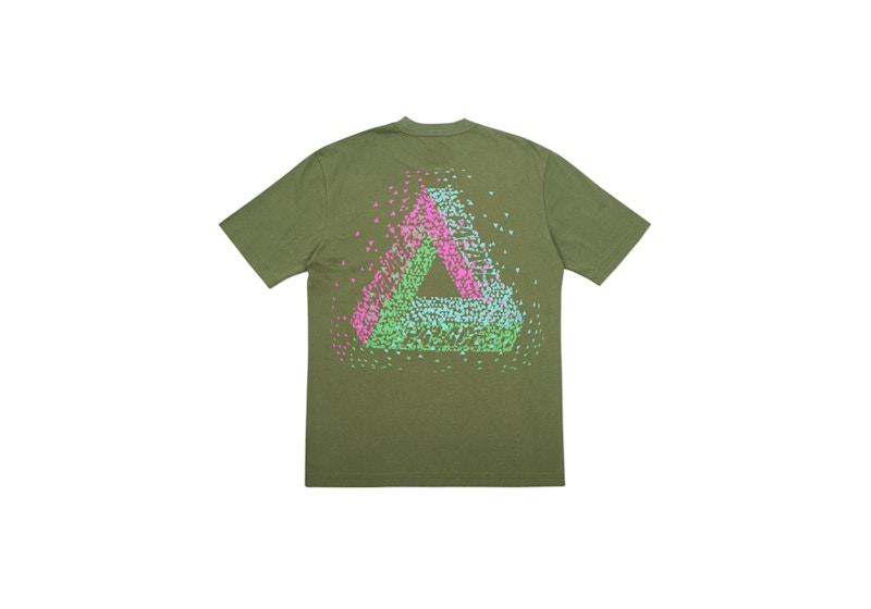 Palace Tri-Flect T-shirt Army Green