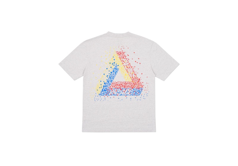 Palace Tri-Flect T-shirt Grey Marl