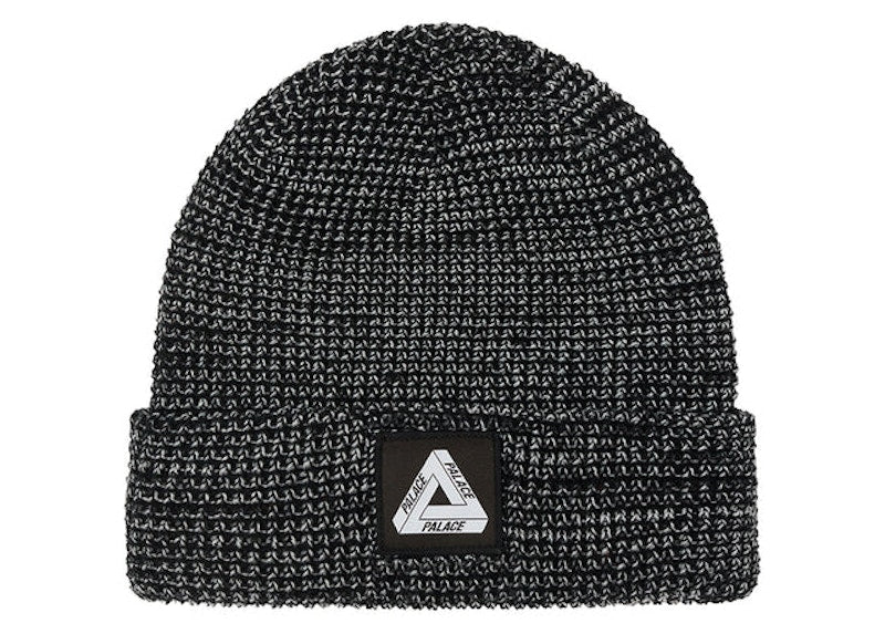 Palace Tri-Freg Patch Beanie Black