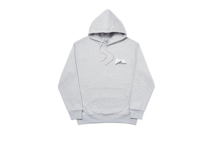 Palace Tri-Gaine Hood Grey Marl