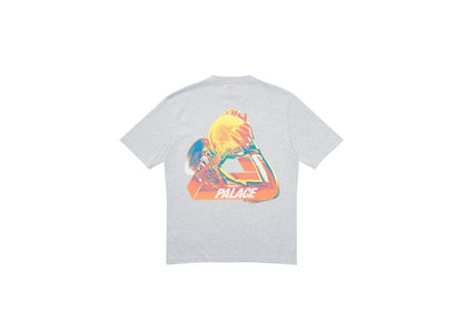 Palace Tri-Gaine T-shirt Grey Marl