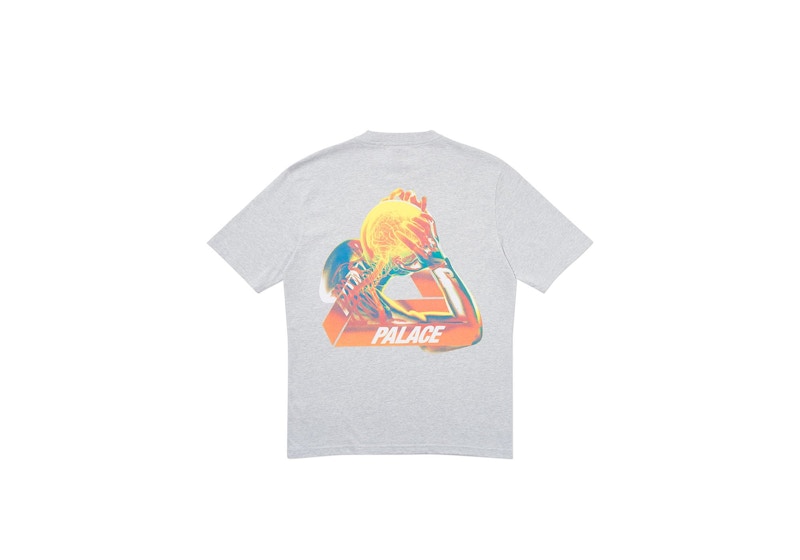 Palace Tri-Gaine T-shirt Grey Marl