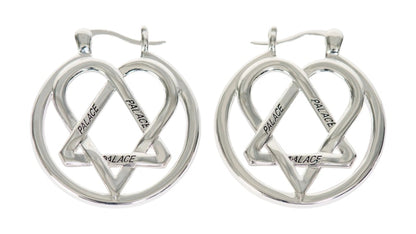 Palace Tri-Gram Earring Silver