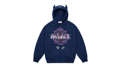 Palace Tri-Gram Hood Navy