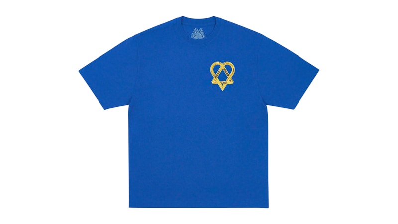 Palace Tri-Gram T-Shirt Blue Berry