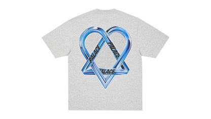 Palace Tri-Gram T-Shirt Grey Marl
