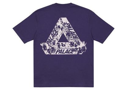 Palace Tri-Heads T-shirt Purple