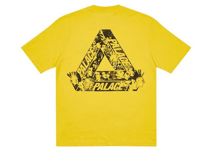 Palace Tri-Heads T-shirt Yellow