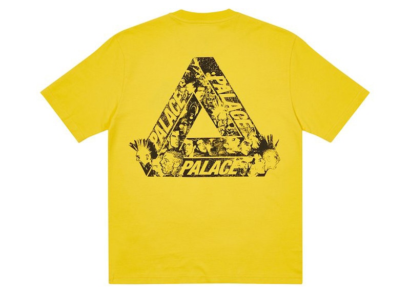 Palace Tri-Heads T-shirt Yellow