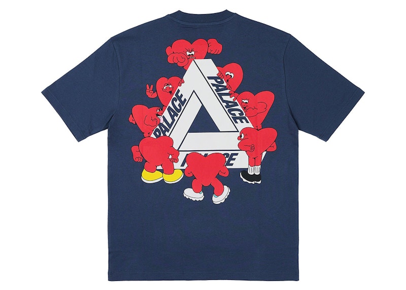 Palace Tri-Hearts T-shirt Navy