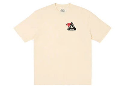Palace Tri-Hearts T-shirt (SS24) Soft White