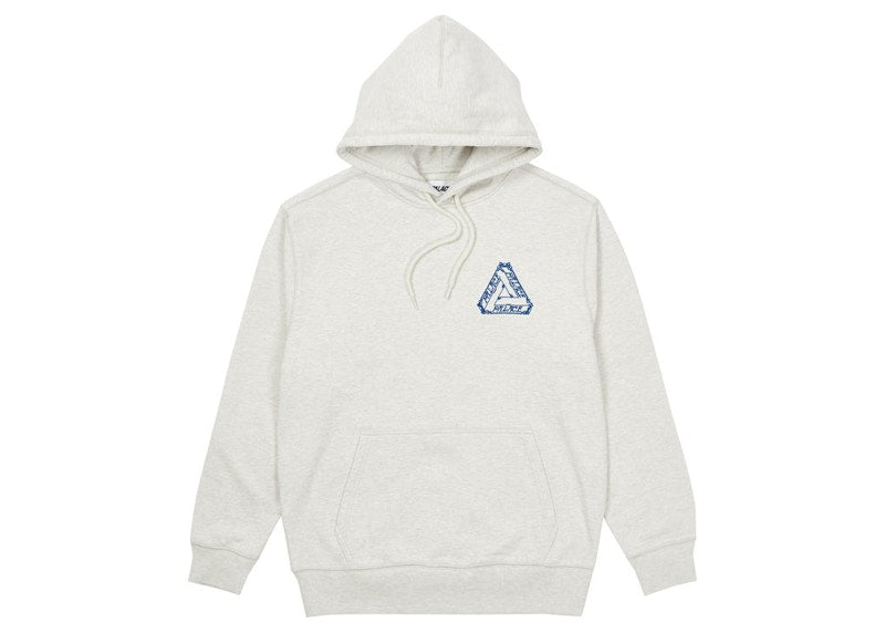 Palace Tri-Le Beurre Hood Grey Marl