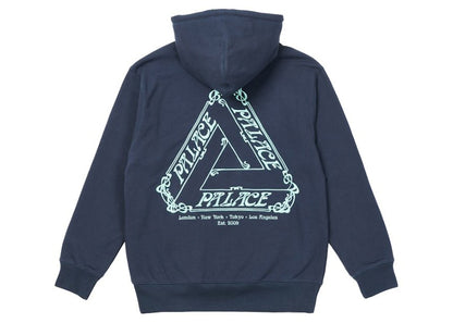 Palace Tri-Le Beurre Hood Navy