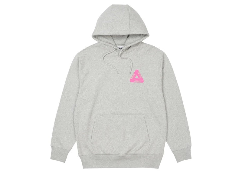 Palace Tri-Lenticular Hood Grey Marl