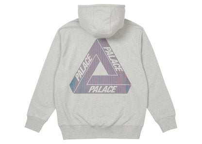 Palace Tri-Lenticular Hood Grey Marl