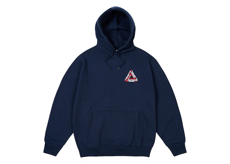 Palace Tri-Line Hood Navy