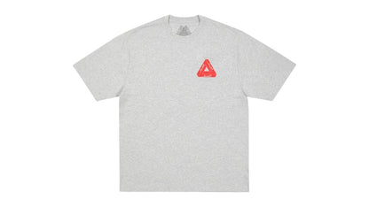 Palace Tri Lingual T-Shirt Grey Marl
