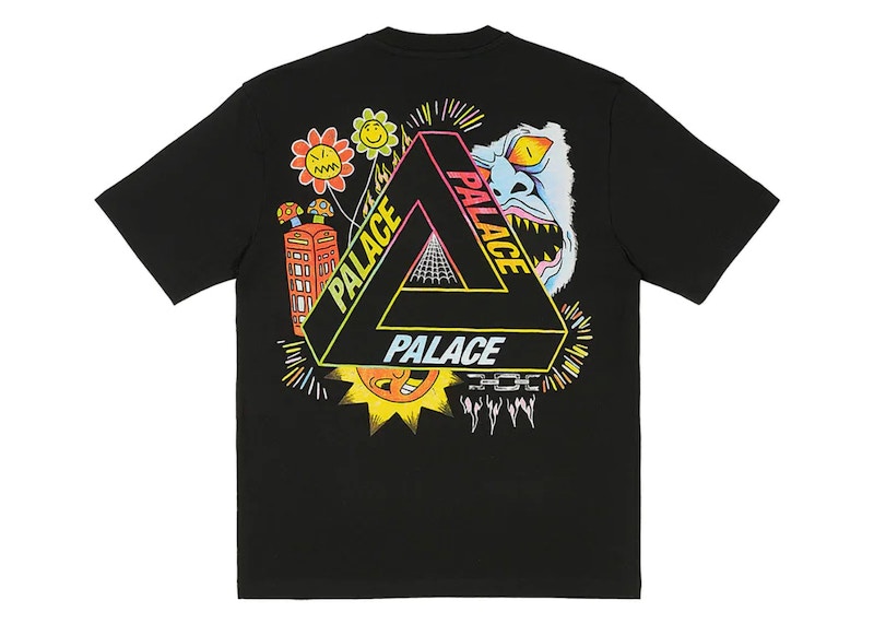 Palace Tri-Lottie T-Shirt Black