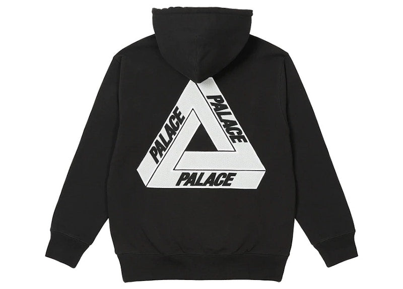 Palace Tri-Mesh Hood Black