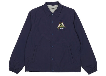 Palace Tri Outline Coach Jacket Navy