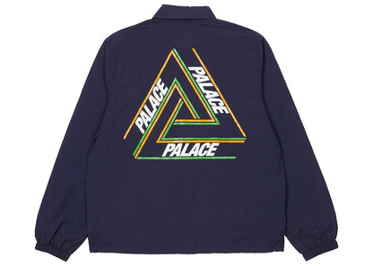 Palace Tri Outline Coach Jacket Navy
