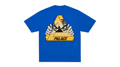 Palace Tri-Peek T-Shirt Blue Berry