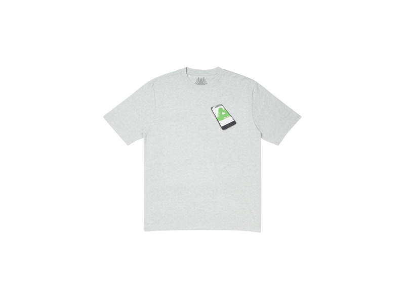 Palace Tri-Phone T-shirt Grey Marl