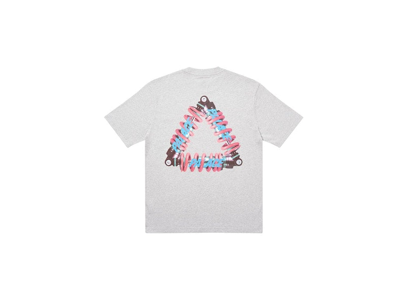 Palace Tri-Pumping T-Shirt (SS20) Grey Marl