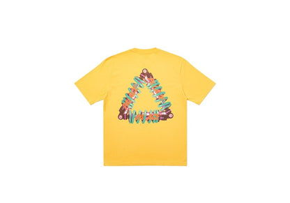 Palace Tri-Pumping T-shirt Yellow