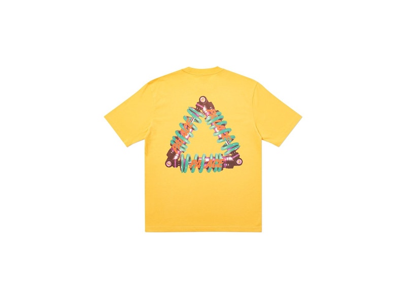 Palace Tri-Pumping T-shirt Yellow