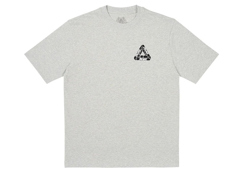 Palace Tri-Ripped T-Shirt Grey Marl