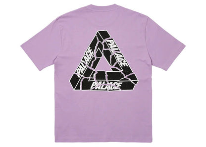 Palace Tri-Ripped T-Shirt Light Purple