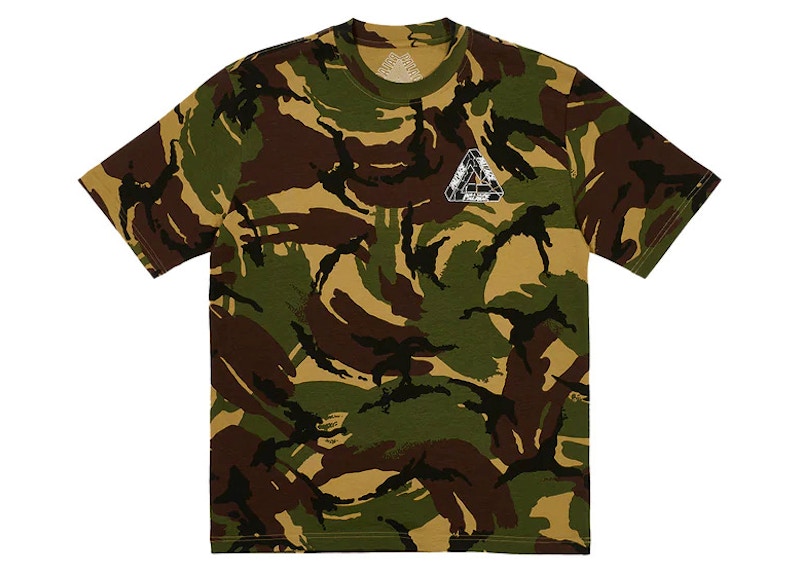 Palace Tri-Ripped T-Shirt Woodland Camo
