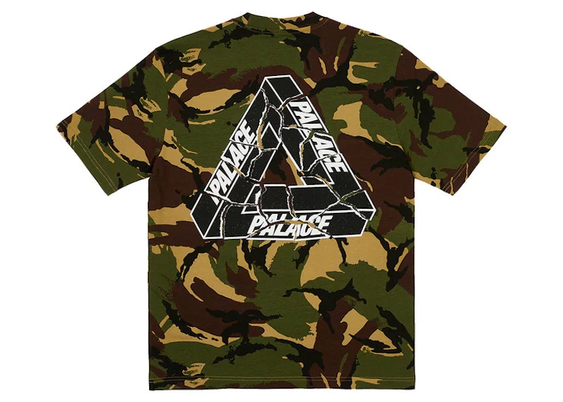 Palace Tri-Ripped T-Shirt Woodland Camo