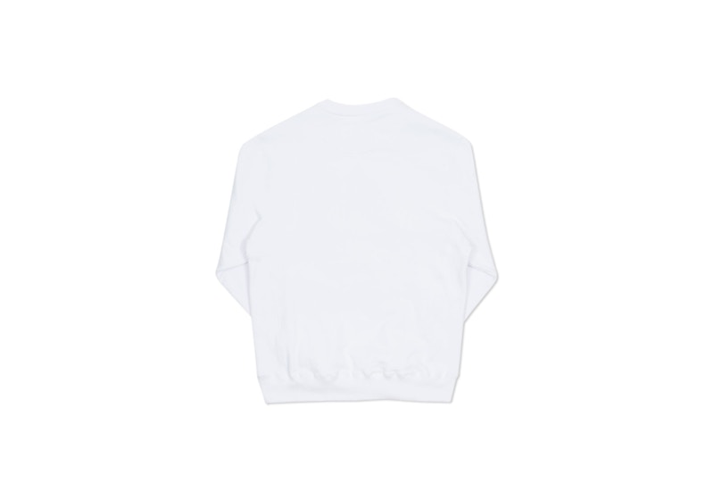 Palace Tri-Sail Crew White