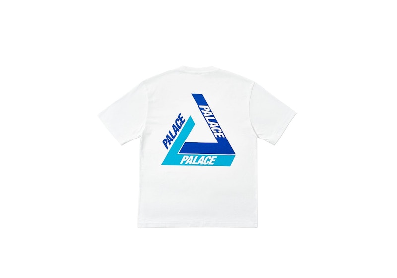 Palace Tri-Shadow T-shirt White/Blue