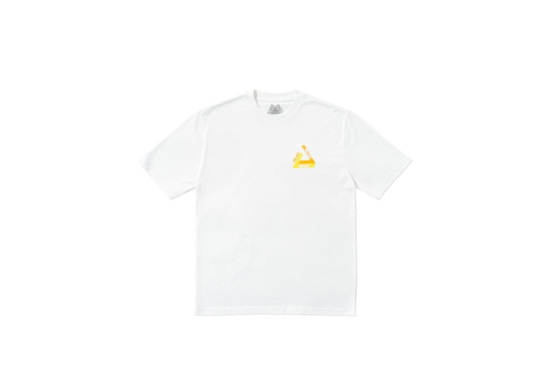 Palace Tri-Shadow T-shirt White/Orange