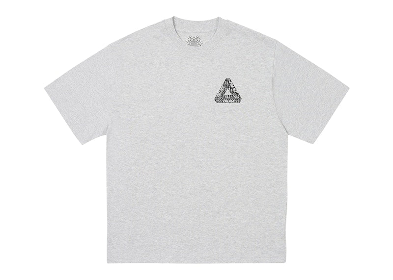 Palace Tri Slip T-Shirt Grey Marl