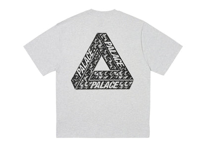 Palace Tri Slip T-Shirt Grey Marl